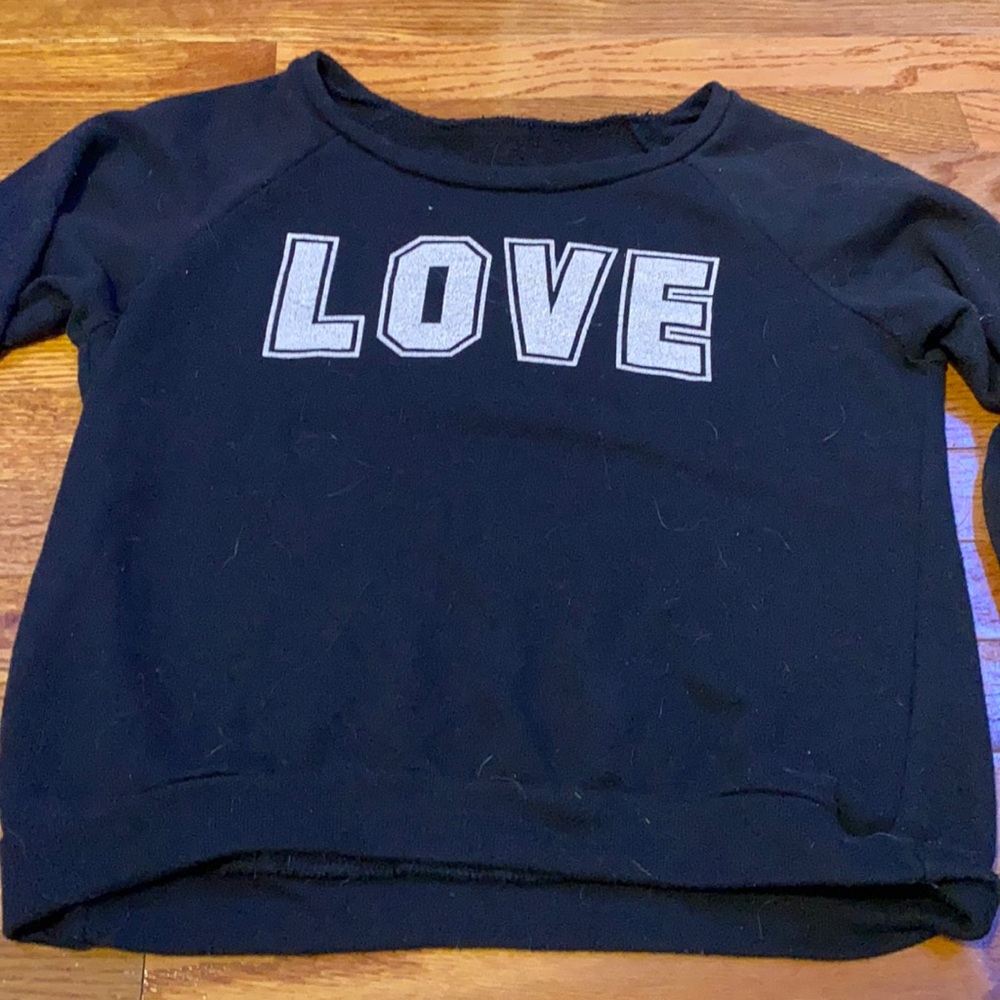 black love crewneck